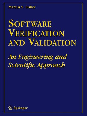 cover image of Software Verification and Validation